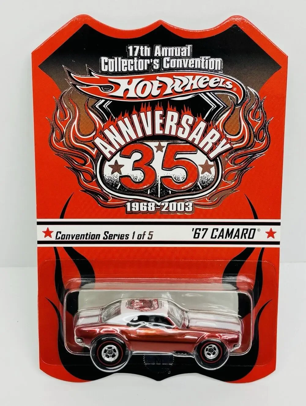 Hot Wheels '67 Camaro 17th Annual Convention 2557/5000 35th Anniversary